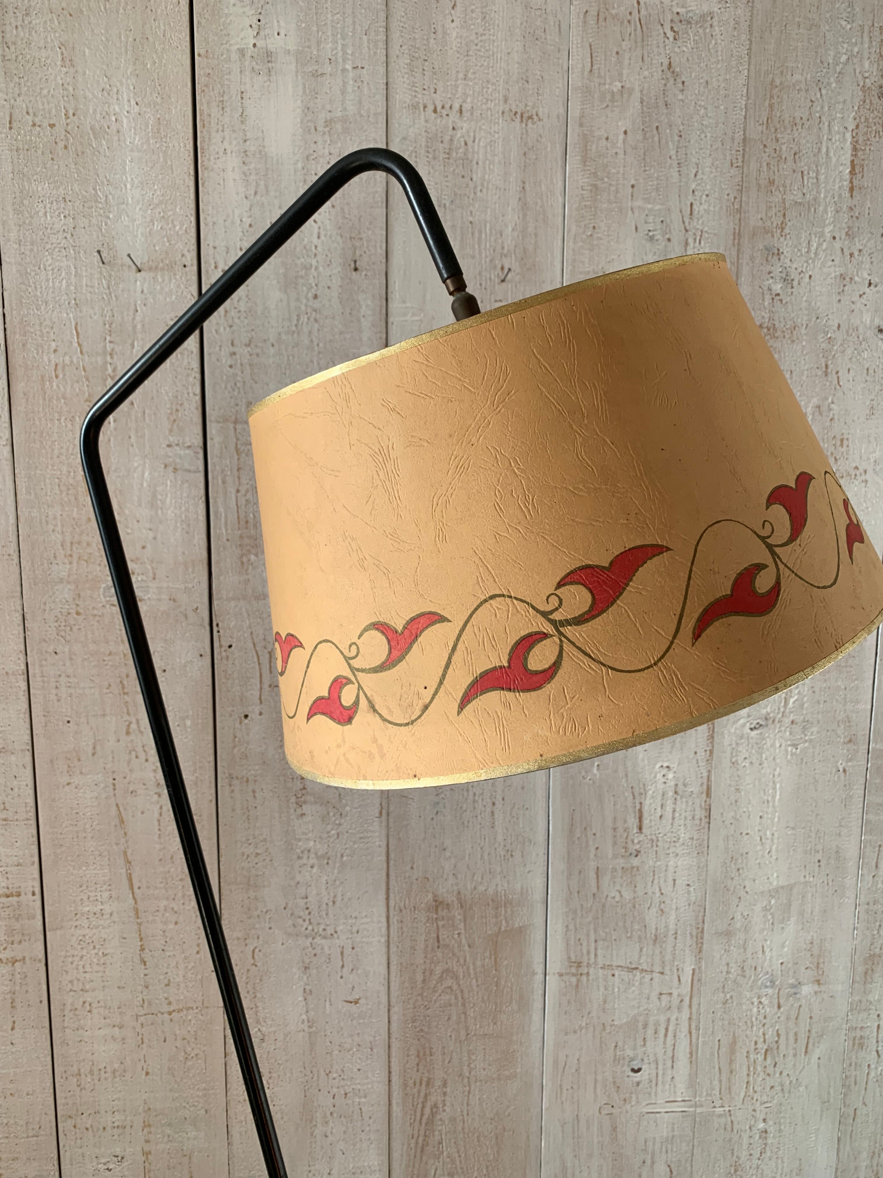 Scoubidou floor lamp