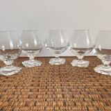 Crystal digestif glasses