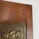 Standing Art Deco wall coat rack with mirrors and marble plates, 1930s