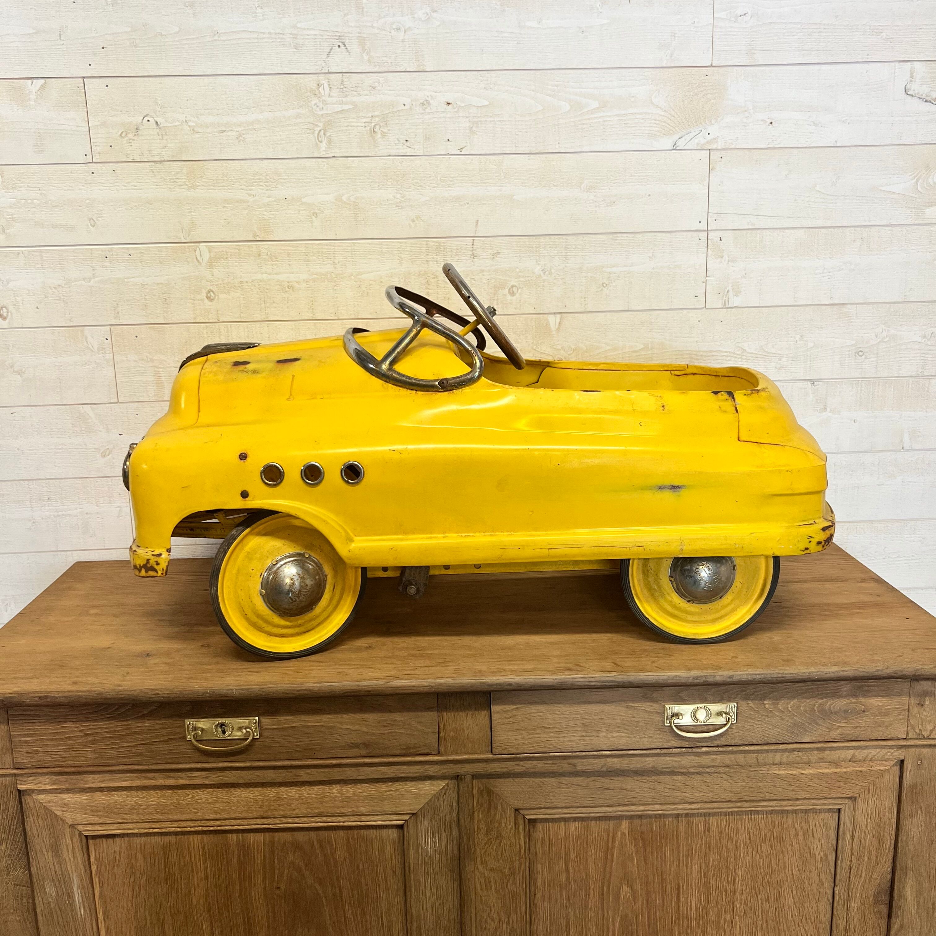 Vintage children's pedal car