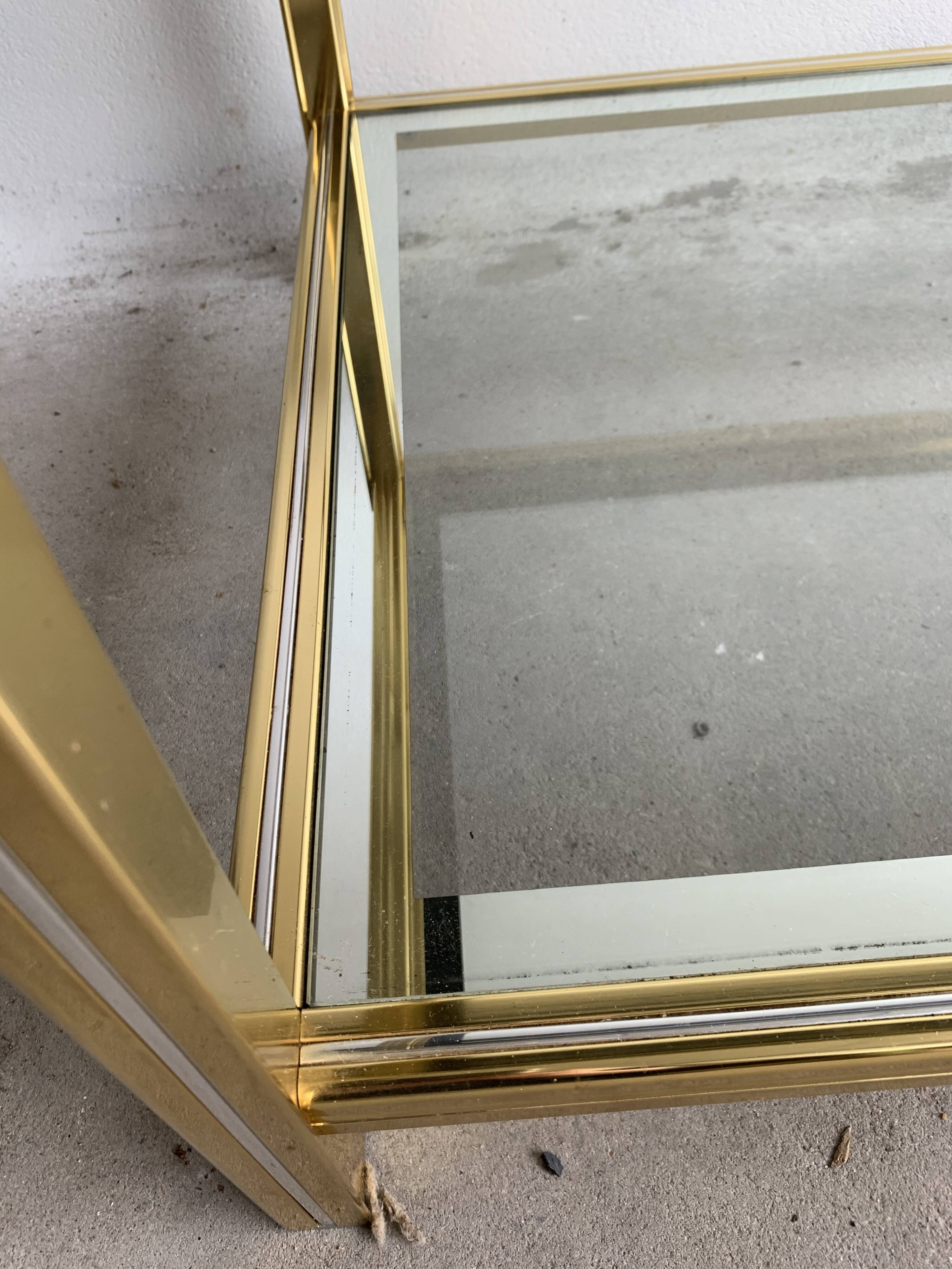 Golden coffee table, 1970s