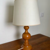 Vintage wooden lamp