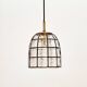 Mid-Century Glass Ceiling Light/Pendant from Limburg, Germany, 1960s