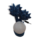 Vintage ceramic palm lamp