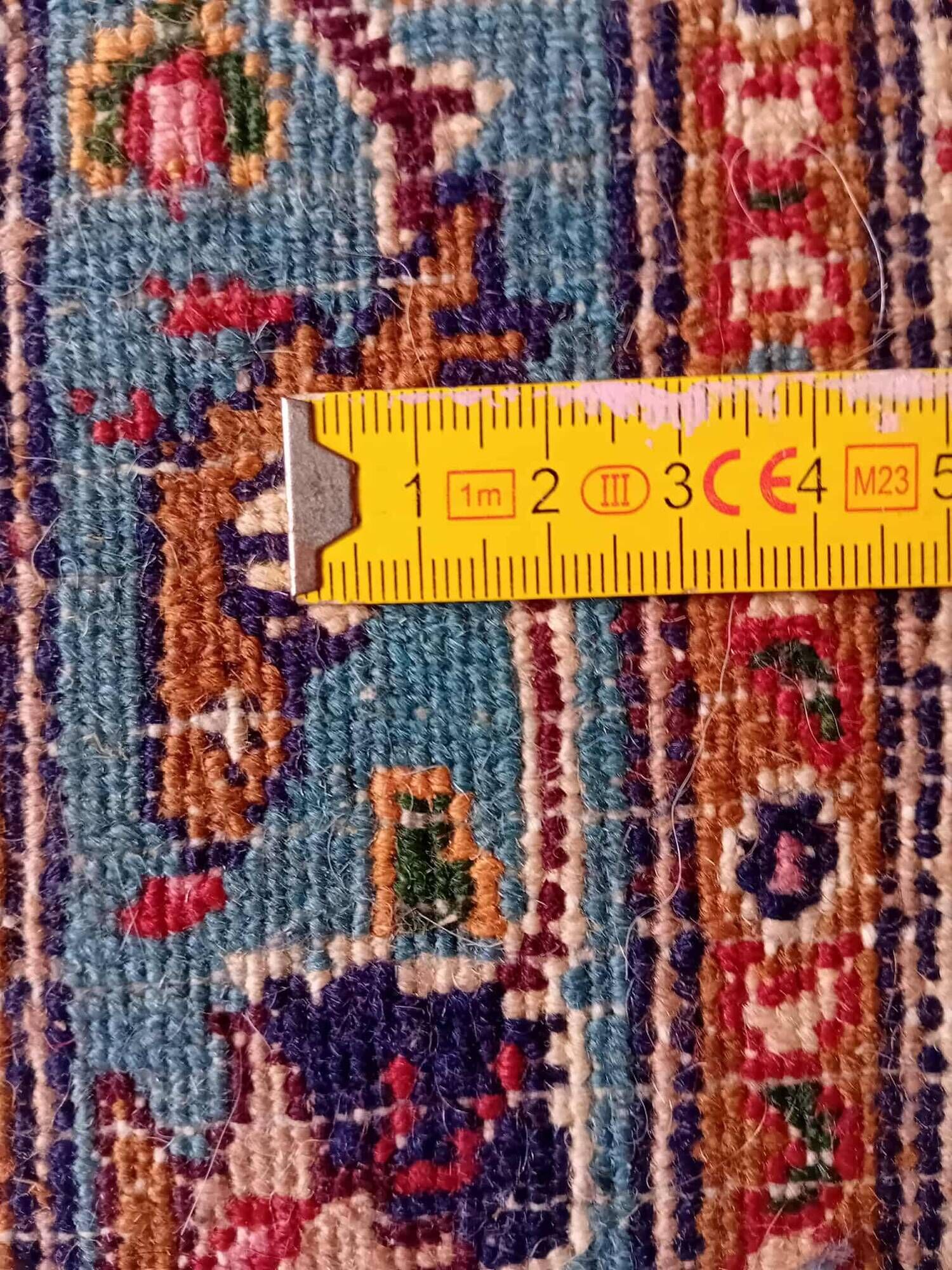 Handmade Moud XXL Persian rug 353x249cm