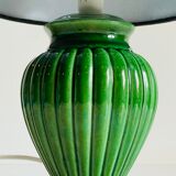 Green ceramic lamp 90s