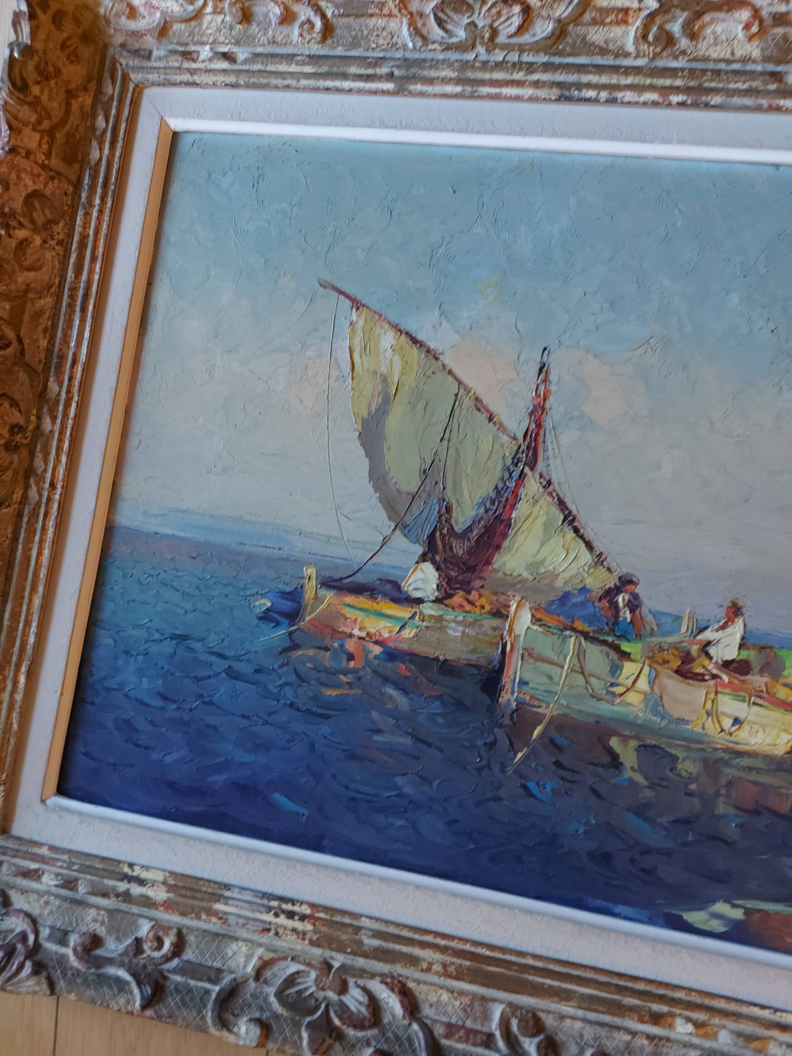 Tableau marine Van Den Bussche