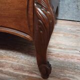 Antique mirrored wardrobe in Louis XV Rococo style