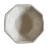 Set of 4 octagonal plates neo-classic pearls Johnson Brothers Ironstone