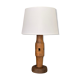 Modernist vintage wood lamp
