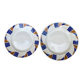 Badonviller serving plates Congo