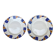 Assiettes de service Badonviller Congo