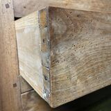 Empire walnut chest of drawers