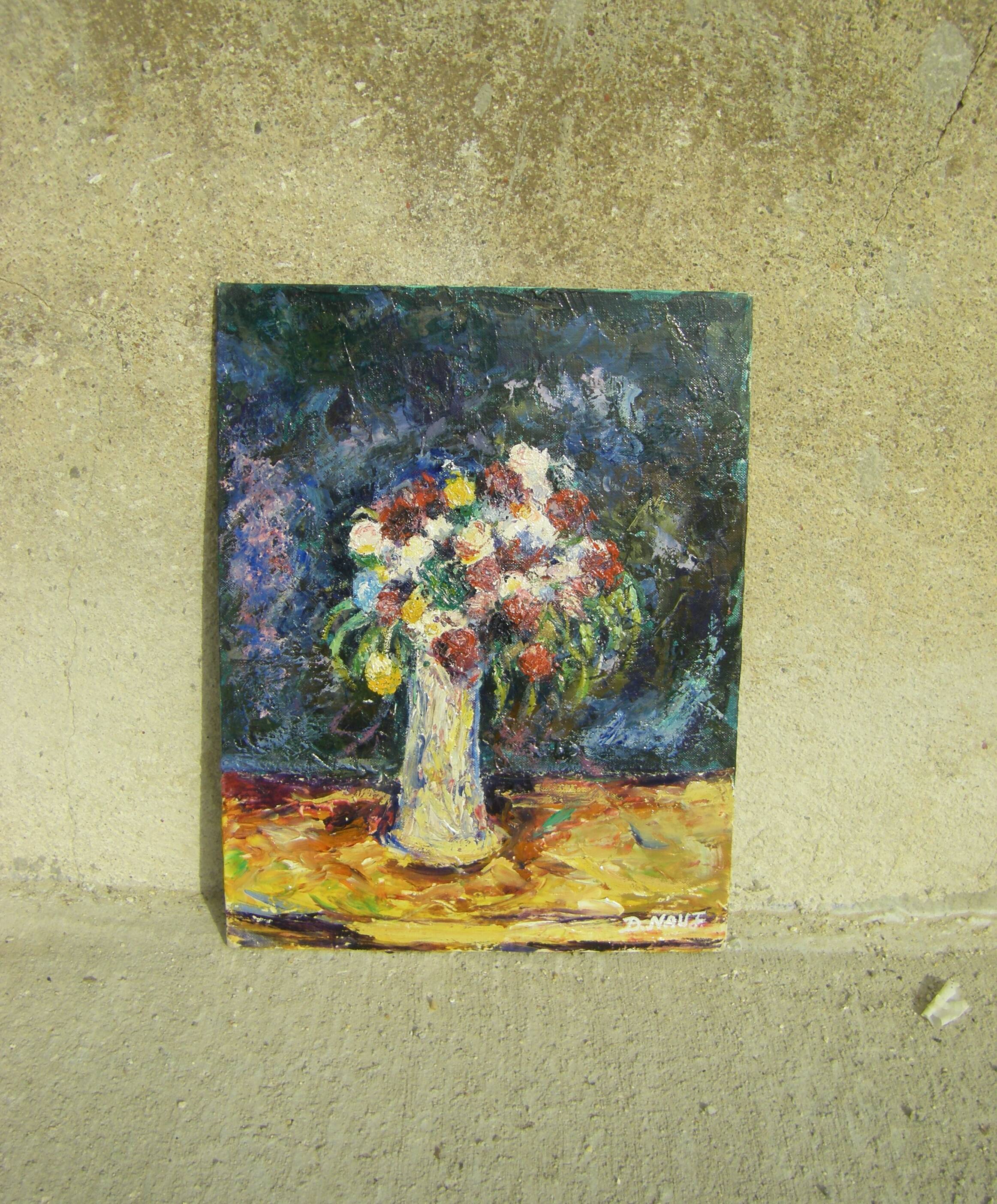 Painting "vase of flowers"