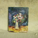 Painting "vase of flowers"