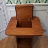 Travailleuse, table basse, à couture années 1930-40