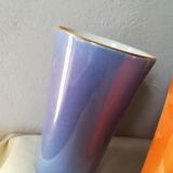 8 coloured cups in earthenware