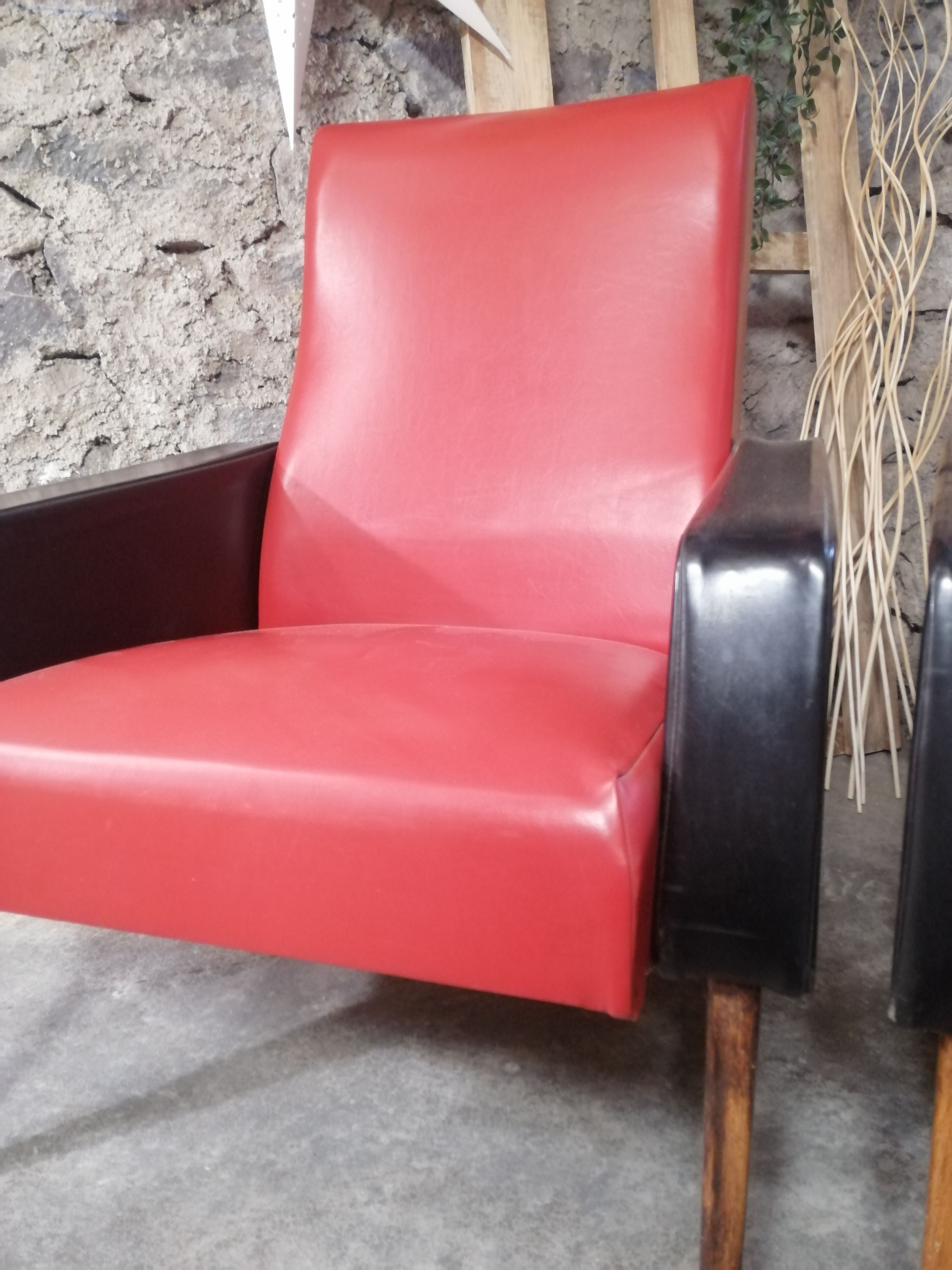 Pair of armchairs 60/70s