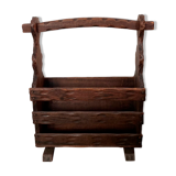 Raw wood review door