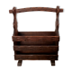 Raw wood review door