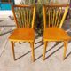 paire de chaises bistrot, far west