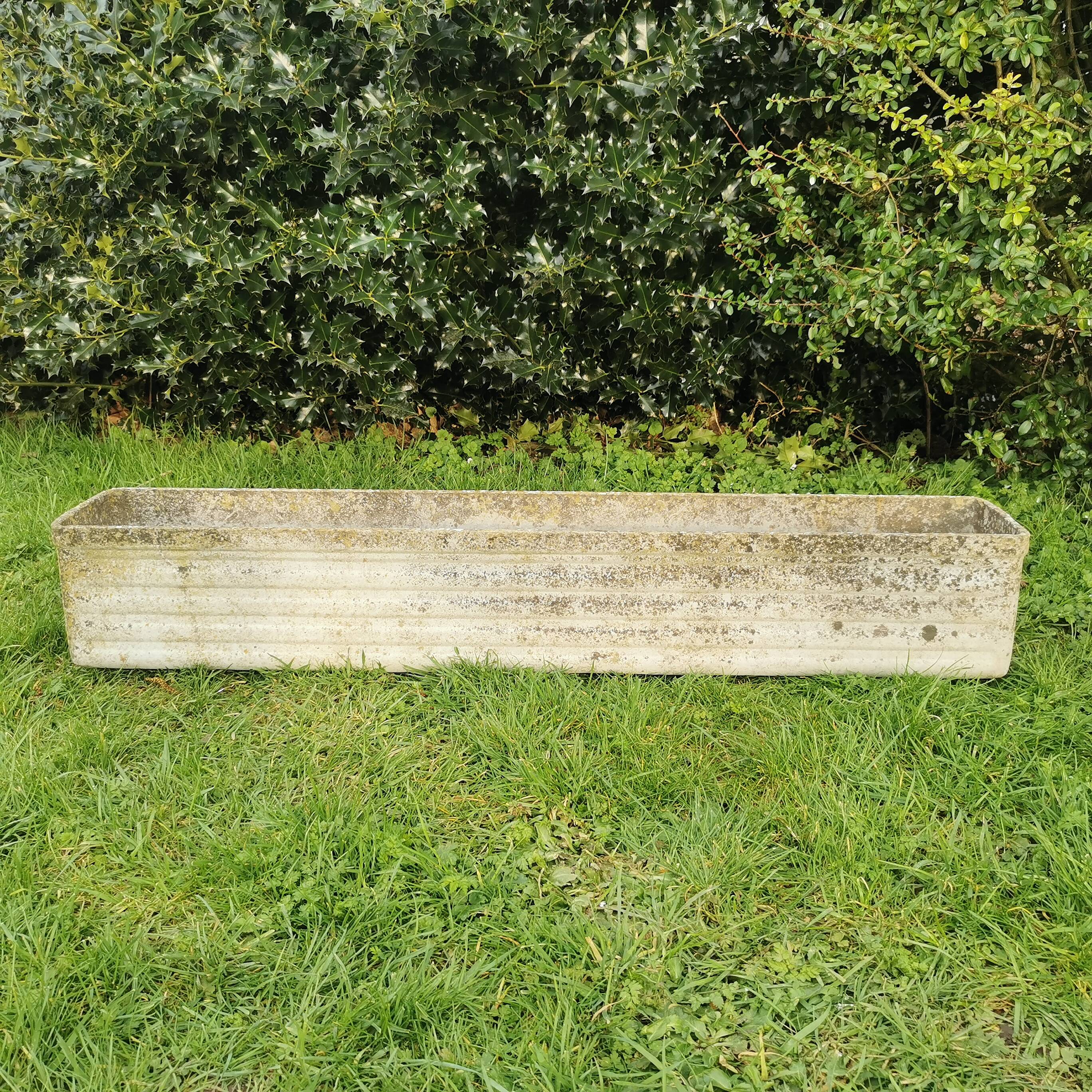 Jardinière vintage rectangulaire