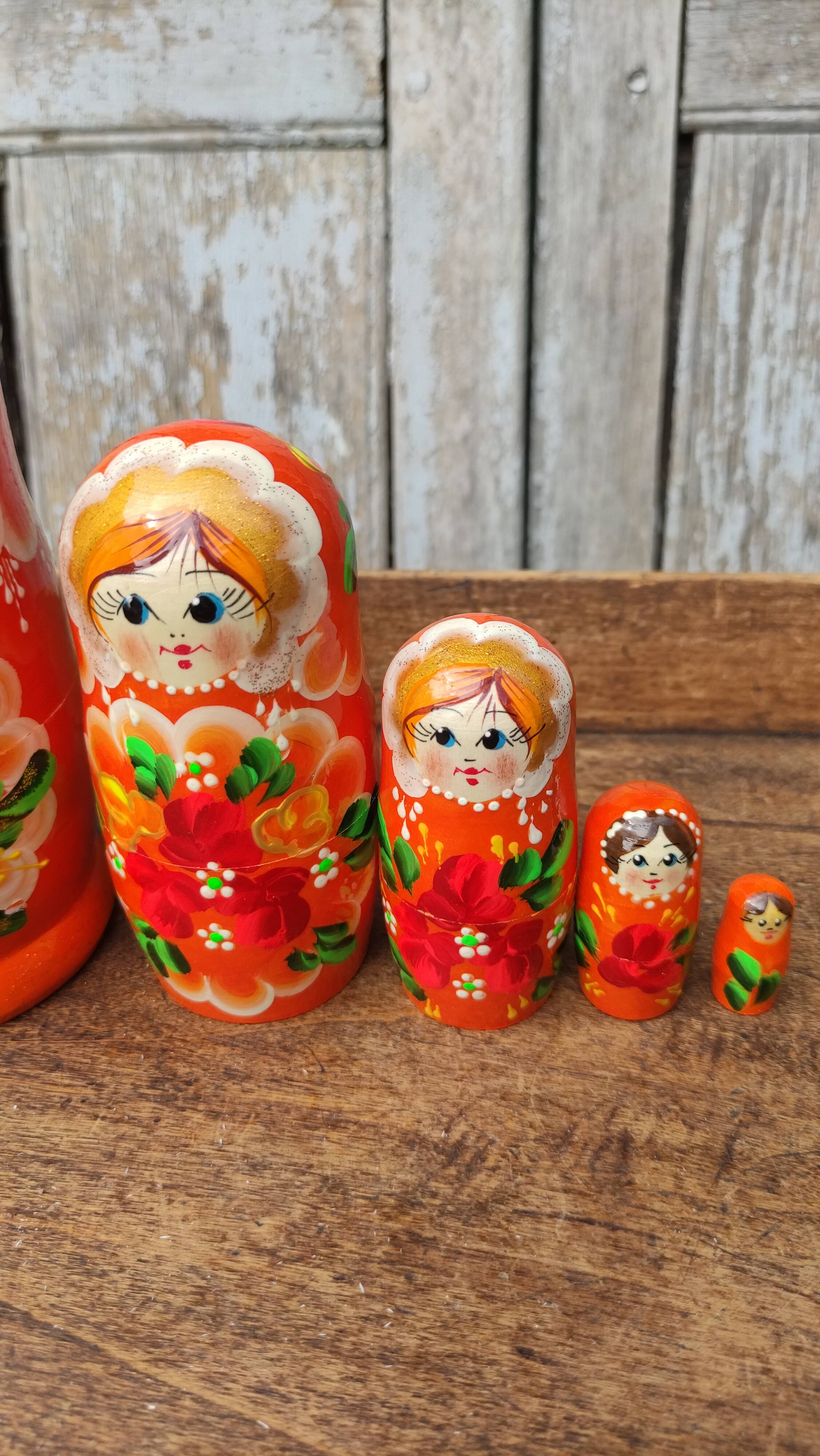 Poupées russes ou Matriochka traditionnelle