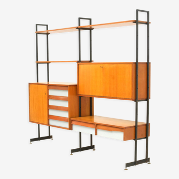 Free standing wall unit by 'Val Dera', Italy 1950's