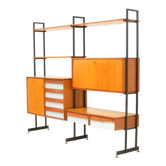 Free standing wall unit by 'Val Dera', Italy 1950's