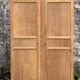 Parisian art deco wardrobe solid raw wood wardrobe