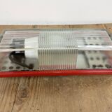 Red Industrial Bakelite Wall Light from Elektrosvit, 1970s