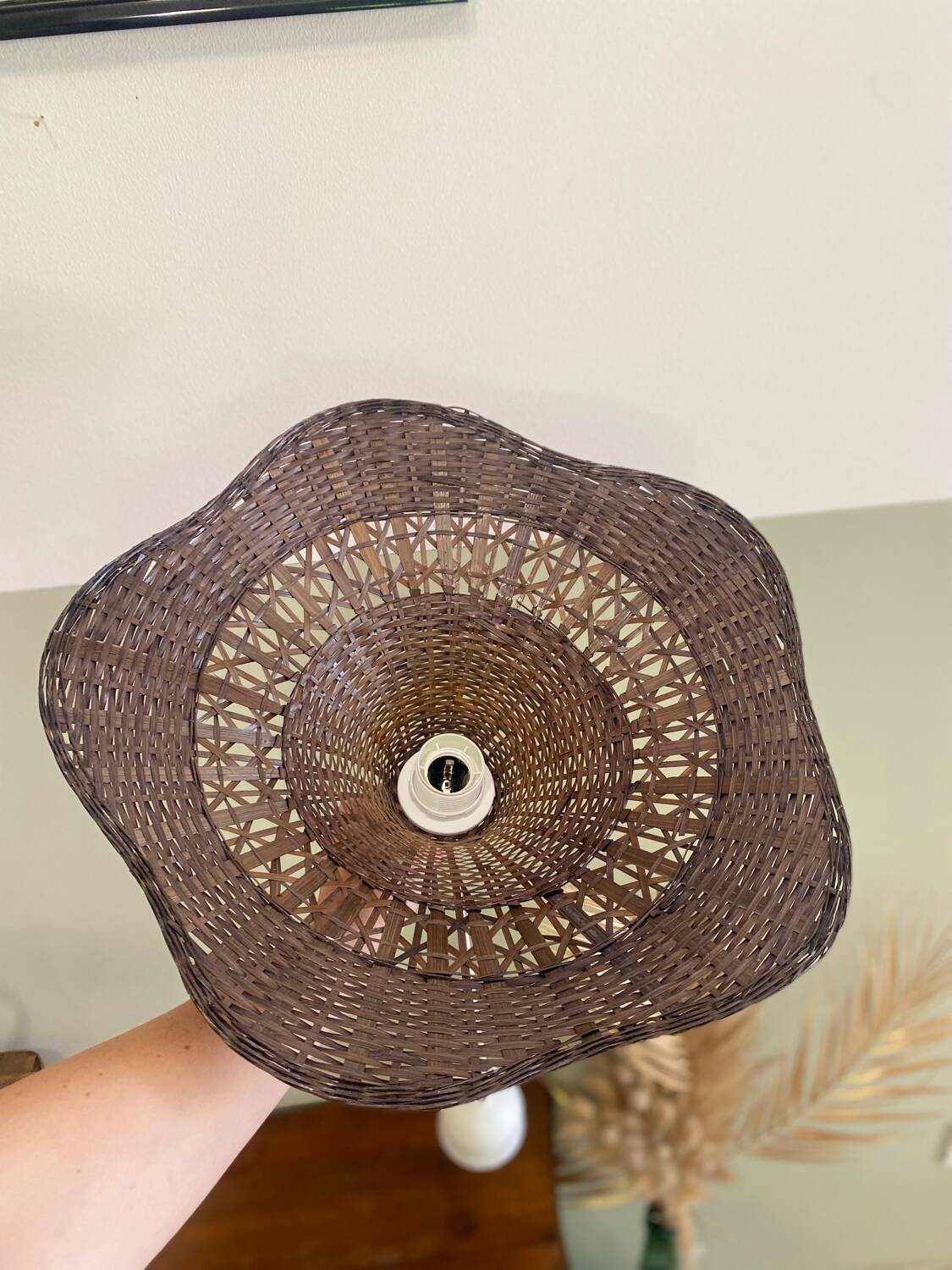 Suspension osier vintage