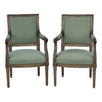 Pair of armchairs