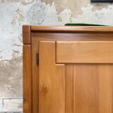 Enfilade en elme massif, REGAIN edition, circa 1980.