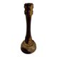 Two-tone wooden candlestick