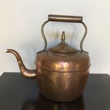 Bouilloire ancienne cuivre et laiton