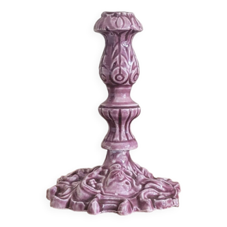 La Redoute x Selency ceramic candle holder 09 mauve