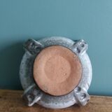 Mortar, ashtray, empty pocket, stoneware signed Les poteries de la Vallée Noire