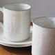 Paire de tasses, John Tams, Angleterre, années 1980
