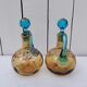Pair of glass carafes, Georges Sand, vintage