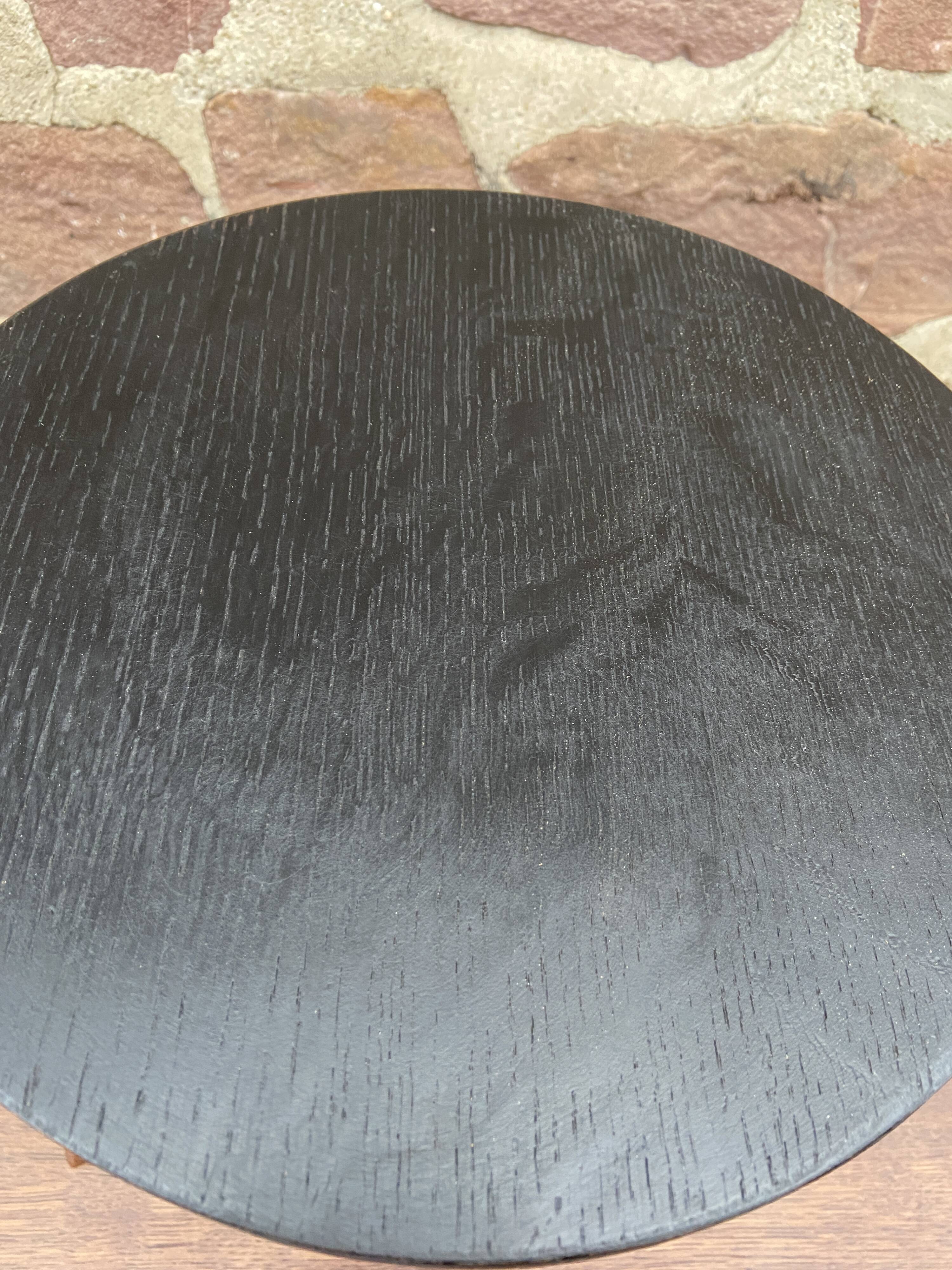 Scandinavian tripod stool 1960