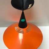 Orange metal suspension