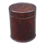 1970s curved wooden side table