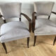 Vintage bridge armchair