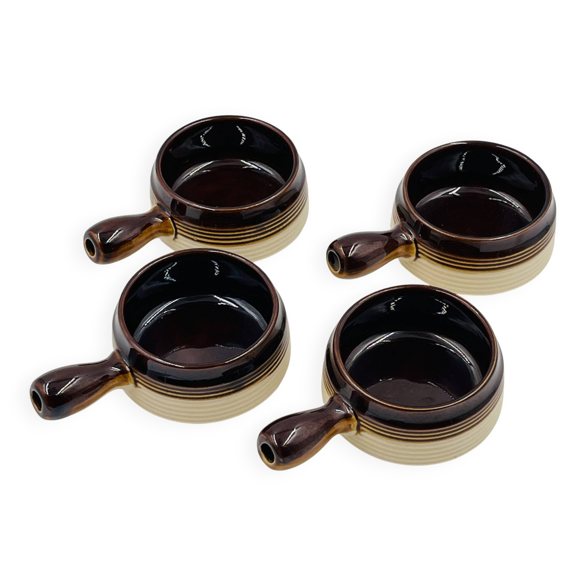 Set of 4 Japanese ramekins