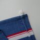3 linen tea towels with old litters 75 x 55