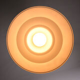 Vintage yellow metal lamp