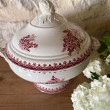 Soup tureen - fruit bowl in Saint Amandinoise ironstone