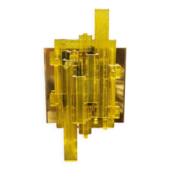 Wall lamp by Claus Bolby and manufactured by LB Danmark (Lyskaer Lightning) in the 1970