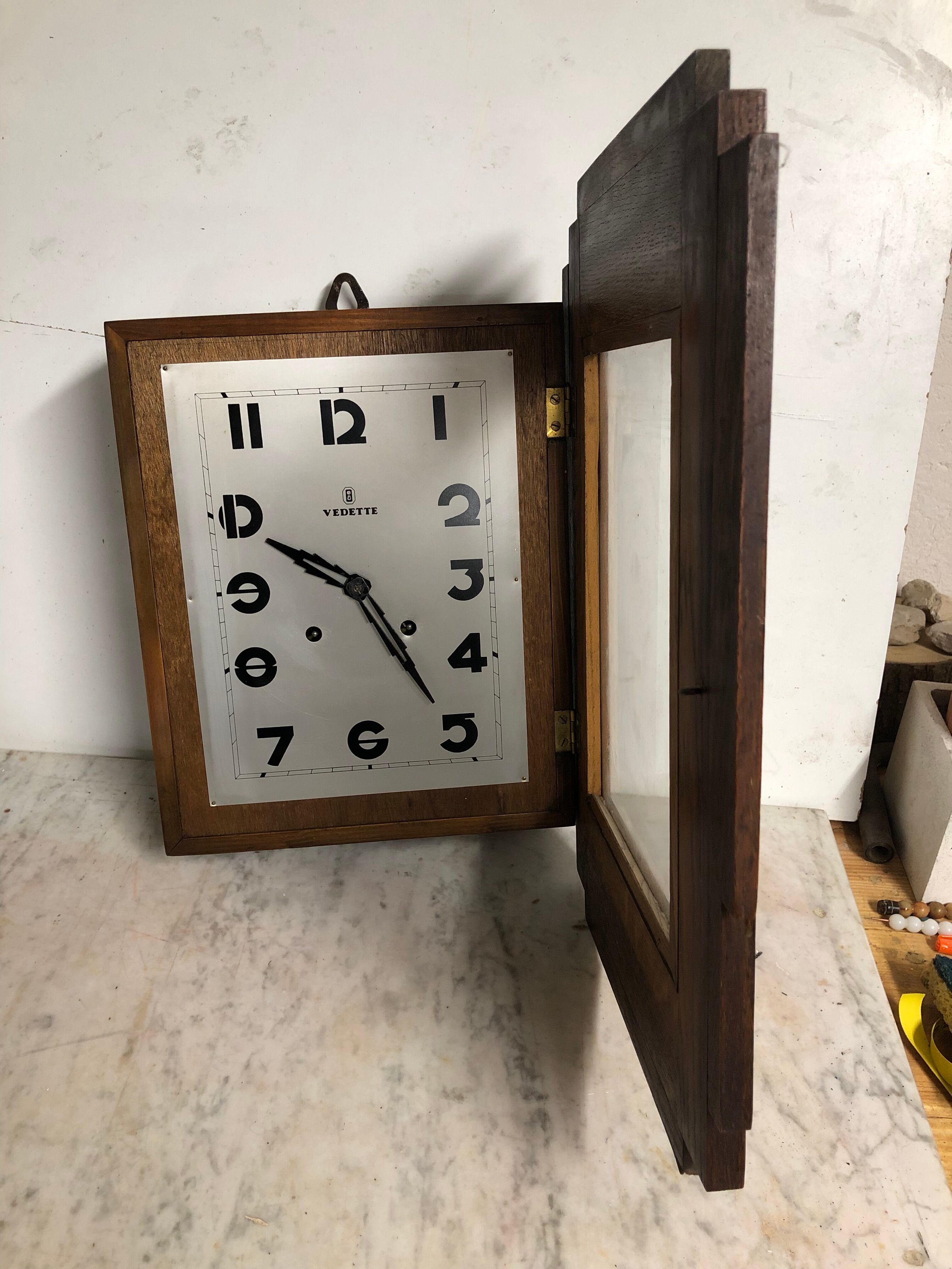 Carillon antique clock